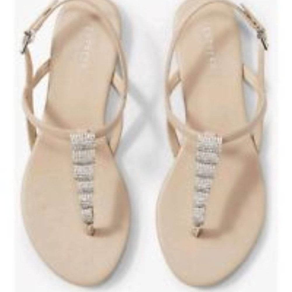 Express Rhinestone Sandals